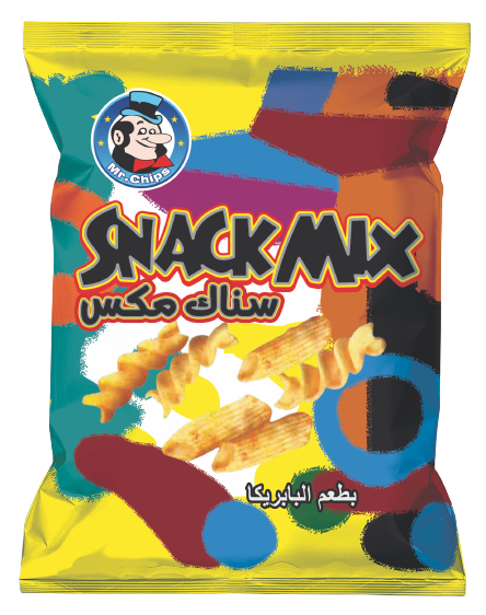 شيبس سناك مكس بابريكا 90 غم