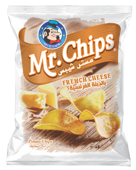 مستر شيبس رقائق البطاطس بالجبنة الفرنسية 75 جم