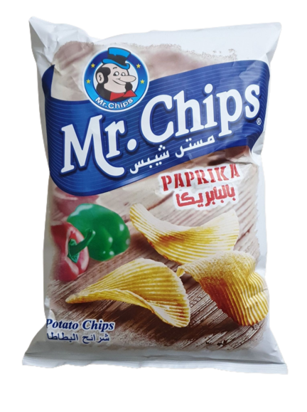 مستر شيبس شيبس بالفلفل الحلو 75 غم