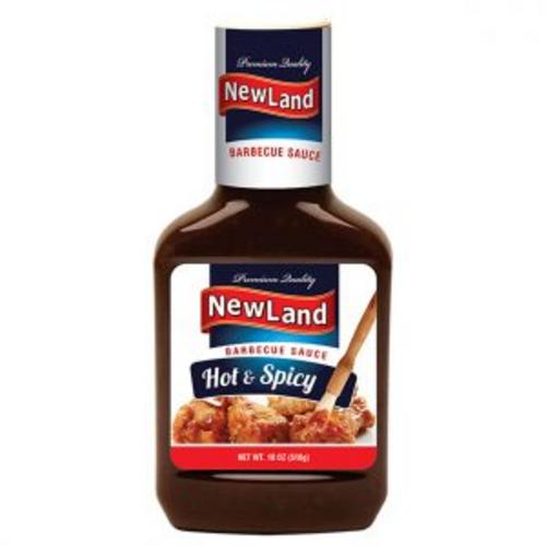 نيو لاند باربيكيو صوص حار وحار 510 غم