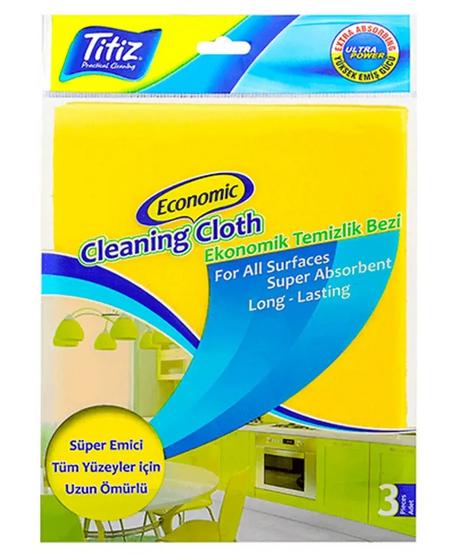 تيتيز قطعة قماش للتنظيف 3 قطع