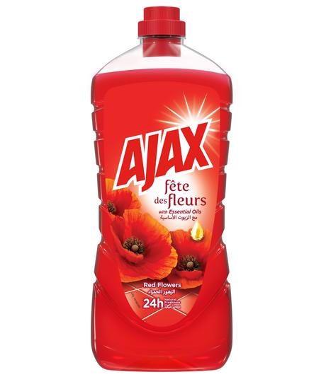 اجاكس منظف مهرجان الورد الأحمر 1.25 لتر