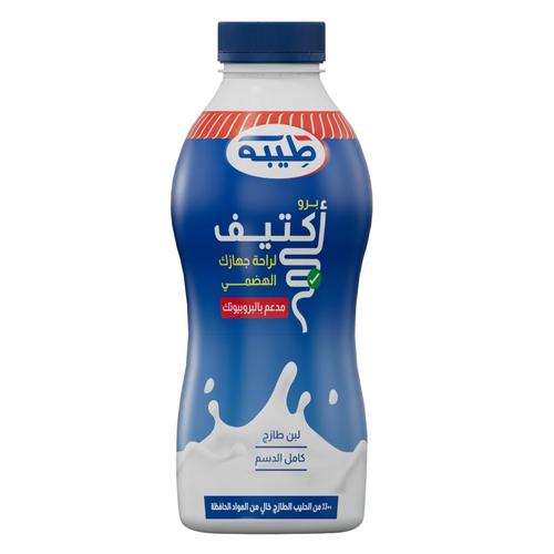 طيبة اكتيف لبن شراب كامل الدسم 250 مل