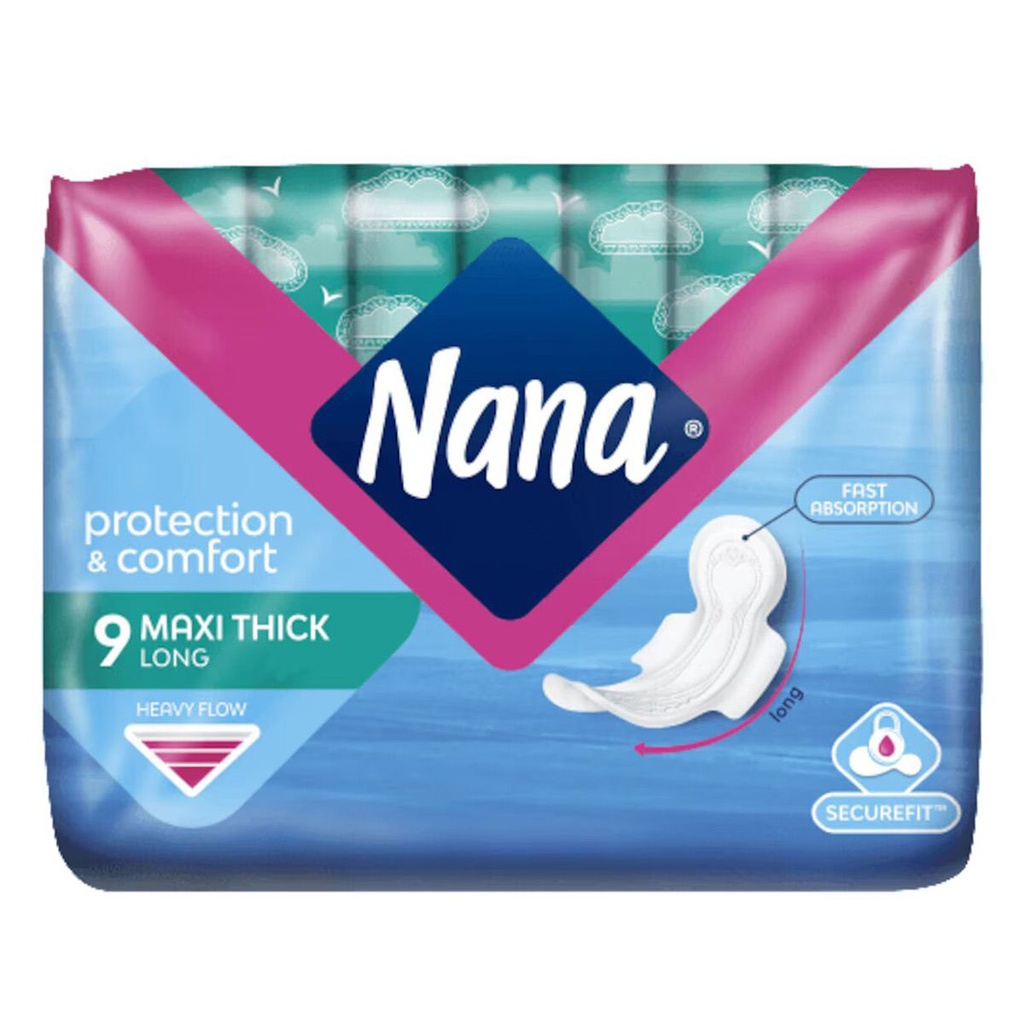 نانا ماكسي مربع اخضر فوط نسائيه 9