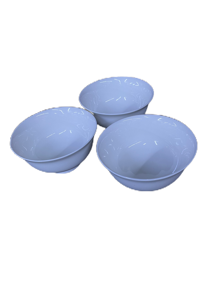 زبادي صحون أبيض