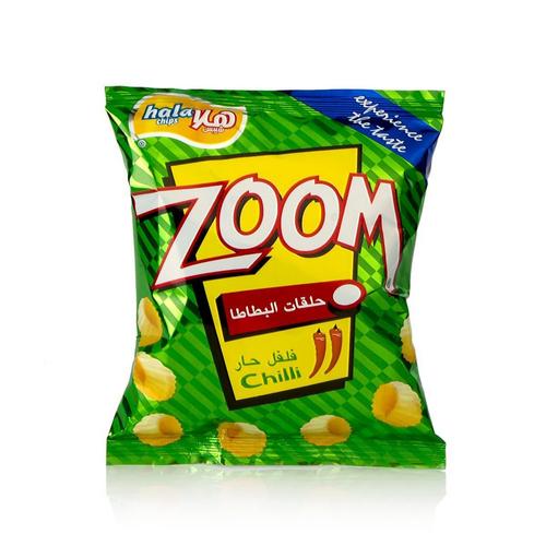 هلا شيبس زووم بابريكا 20 غم