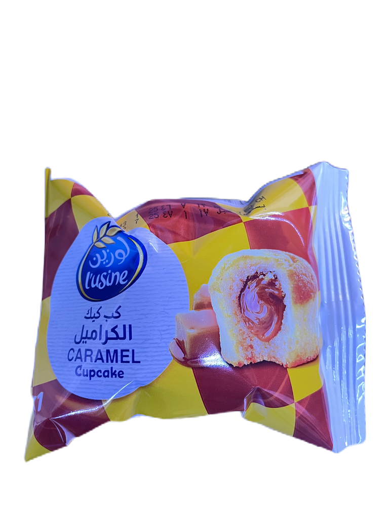 لوزين كب كيك كراميل 30 غم 18 حبة