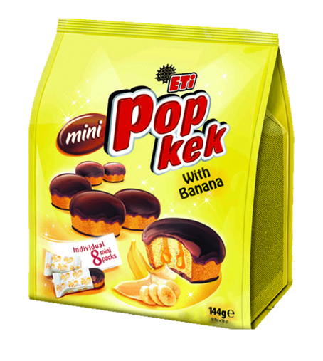 إيتي 8 قطع ميني بوب مع كعكة الموز 144 جم