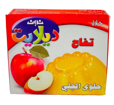 نون ديلايت جلو بقري  تفاح 85 غم