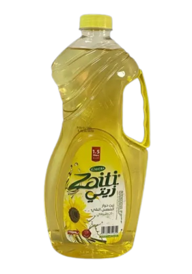 زيتي زيت دوار الشمس 1.5 لتر