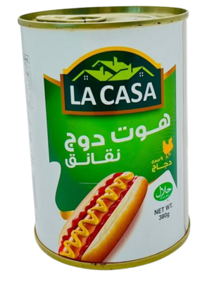 لاكاسا نقانق دجاج هوت دوج 380 جم