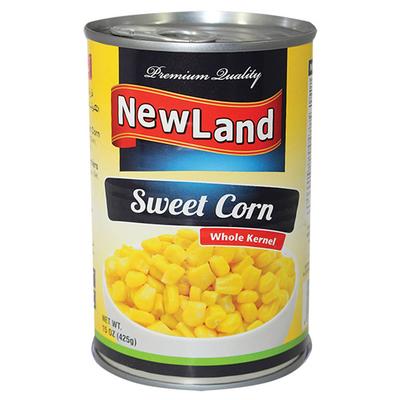 نيو لاند ذرة حلوة  حبة كاملة 425 جم