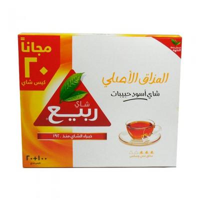 الربيع شاي اسود حبيبات 120 كيس