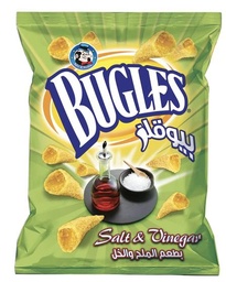 مستر شيبس بوقلز بالملح والخل 30 جم