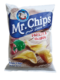 مستر شيبس شيبس بالفلفل الحلو 75 غم