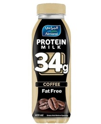 المراعي حليب بروتين بنكهة القهوة خالي الدسم، 400 مل