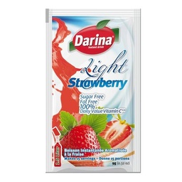 دارينا لايت مسحوق شراب مخلوط بطعم الفراولة 12 جم