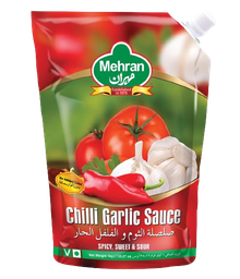 مهران صلصة ثوم وفلفل حار 500 مل