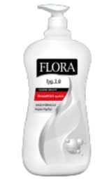 [00063] فلورا شامبو ابيض 1.83 كغم