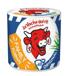 البقرة الضاحكة جبنة مثلثات 48 قطعة 720 جم