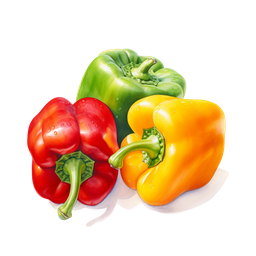 [00034] فليفلة ملونة