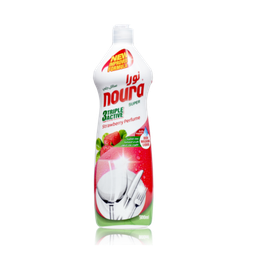 نورا سائل غسيل الصحون برائحة الفراولة 425 مل