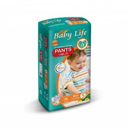 بيبي لايف كلوت مقاس 5 11-18 كجم 36 كلوت
