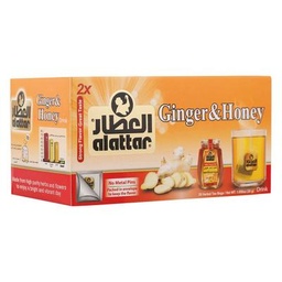 [00077] العطار مشروب عشبي للجنزبيل والعسل 20 كيس